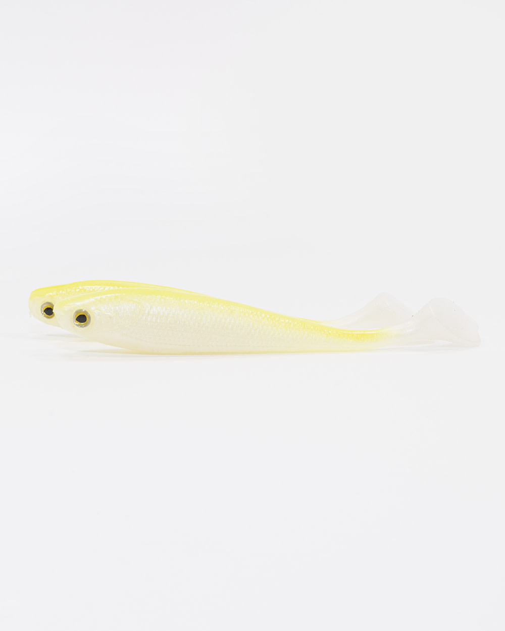 Plastic Minnow <i>Banana 5pk</i> <q>5 Pack - Realistic Softies</q>